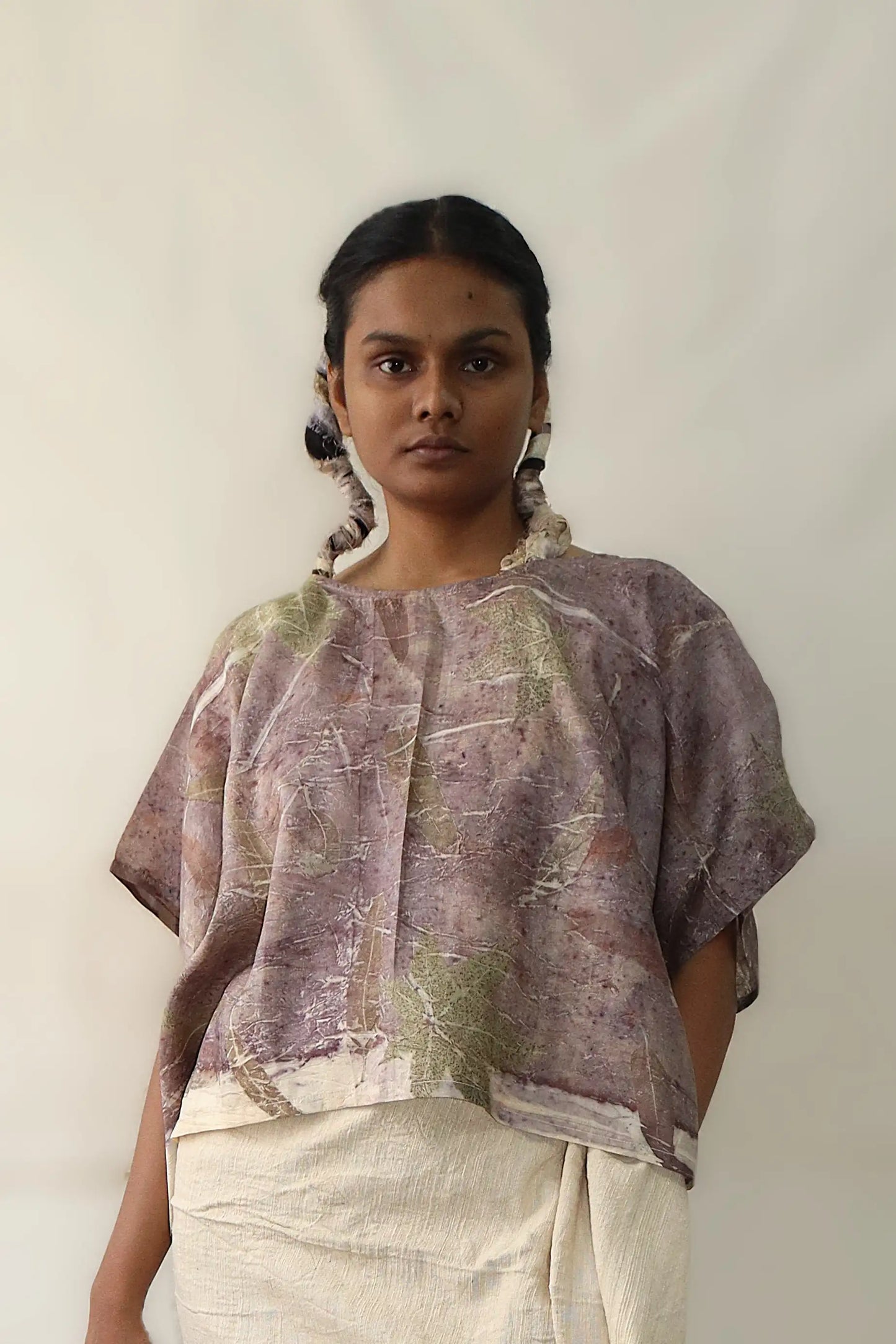 Lilac Road I | Silk Crop Kaftan