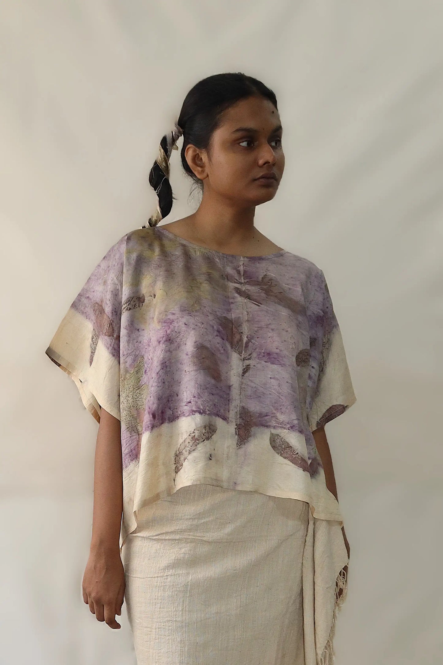 Lilac Road IV | Silk Crop Kaftan