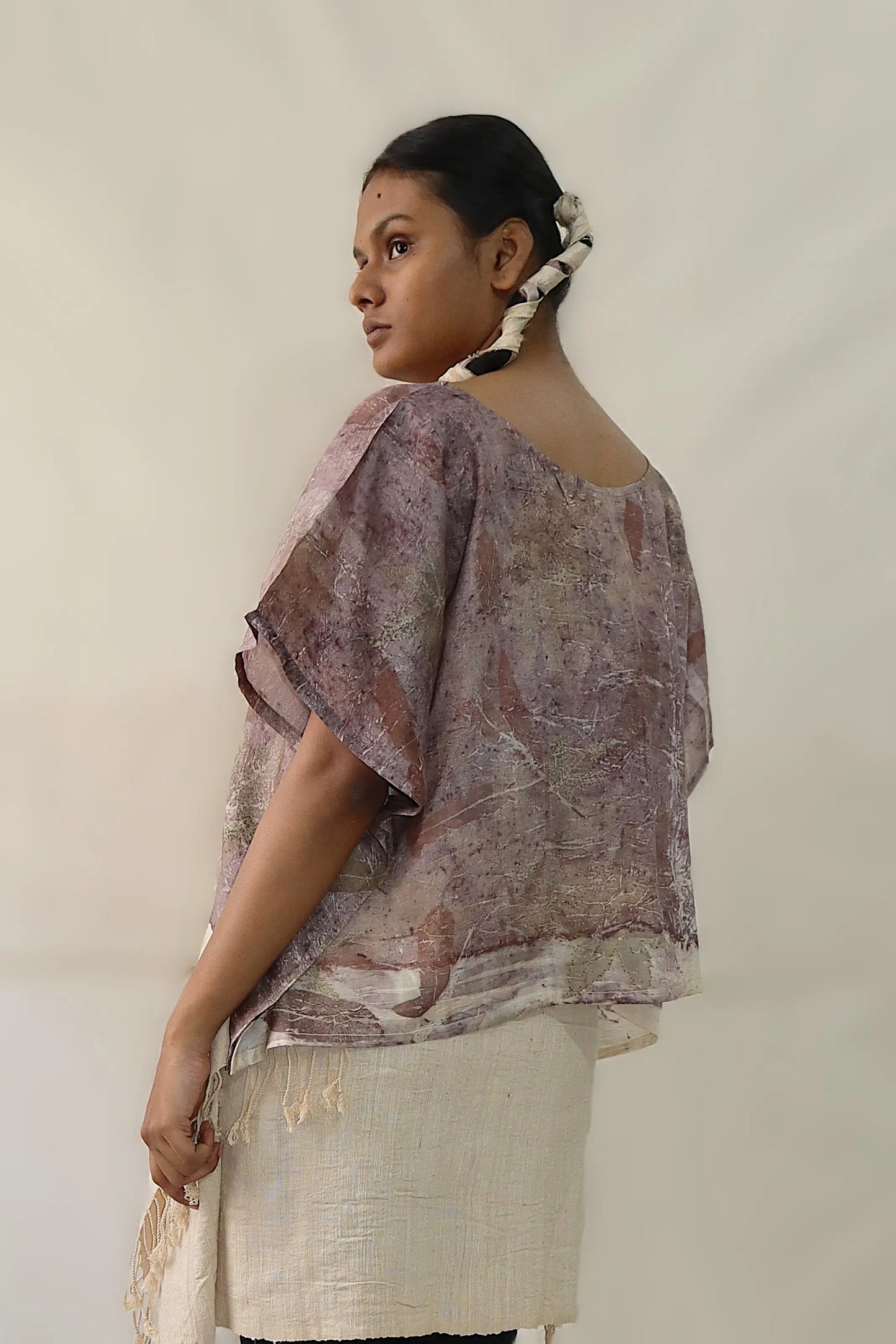 Lilac Road II | Silk Crop Kaftan
