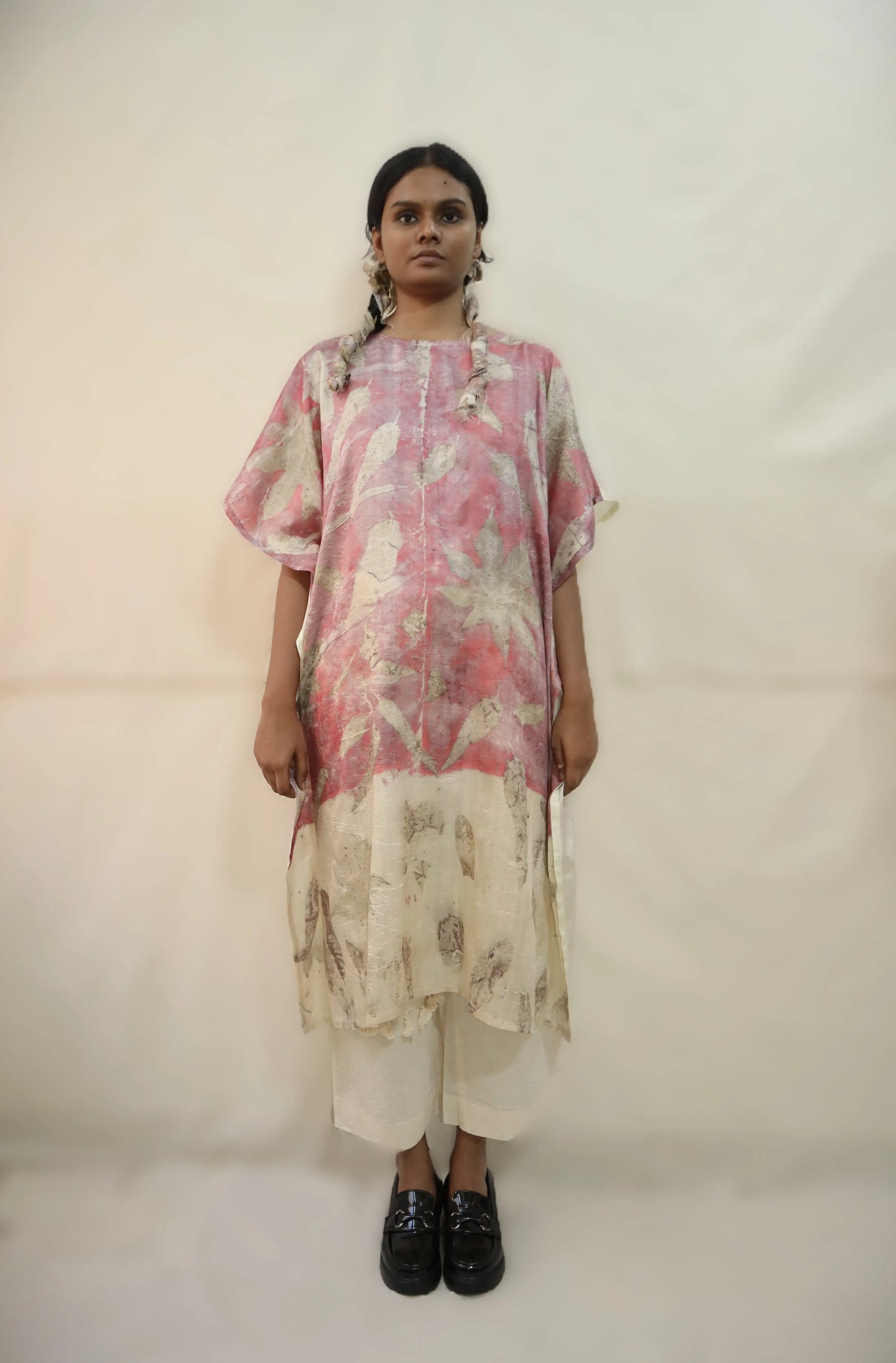 Wild Garden II | Silk Kaftan