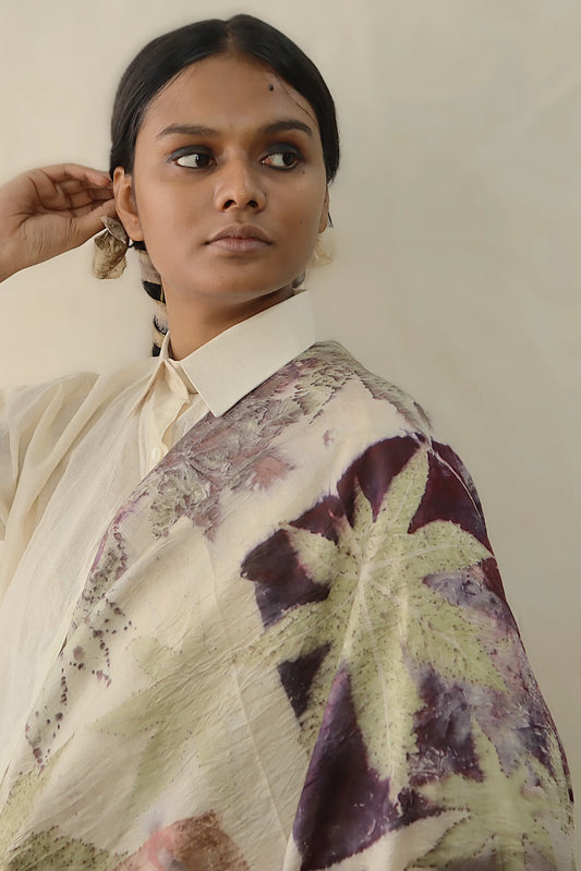 Botanical Contact Printing on Silk—How Eco-Print Design Can Market Heritage