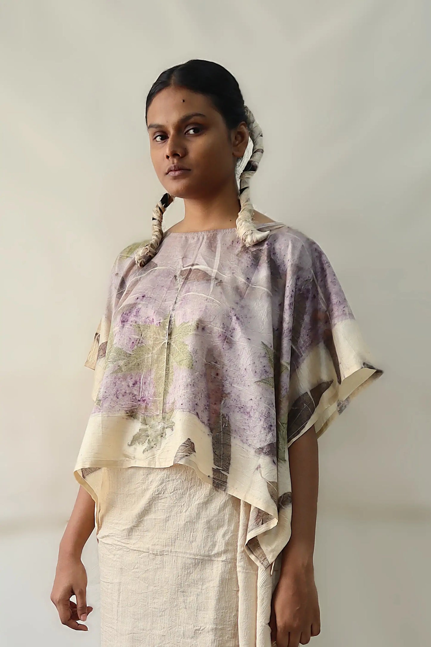 Lilac Road III | Silk Crop Kaftan