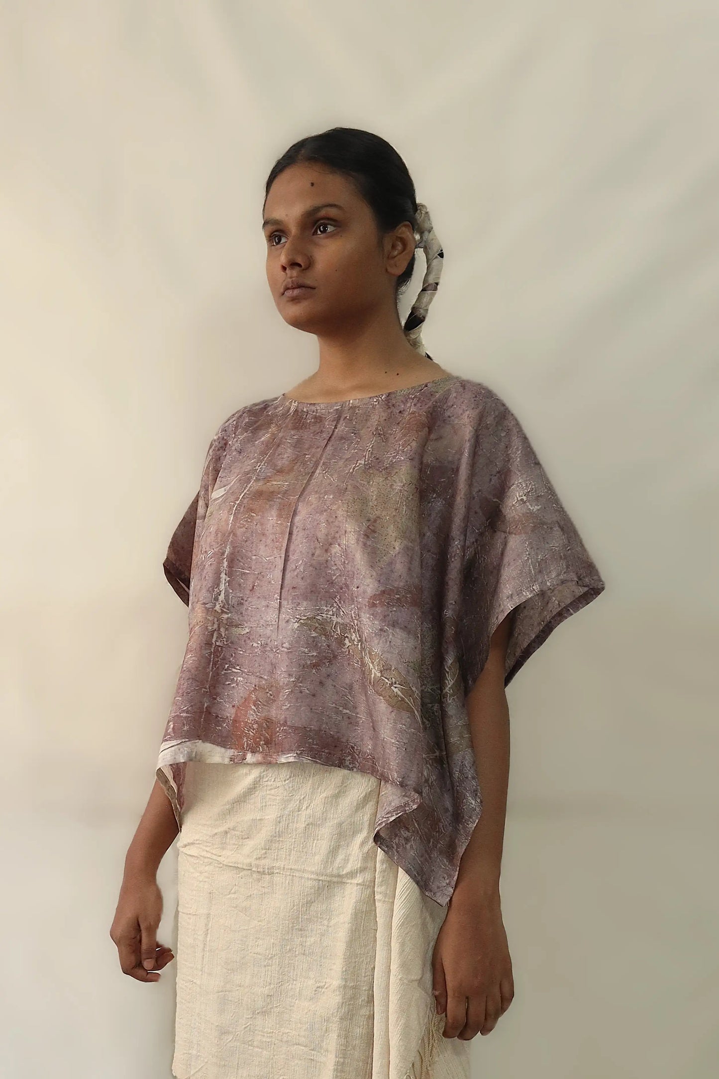 Lilac Road II | Silk Crop Kaftan