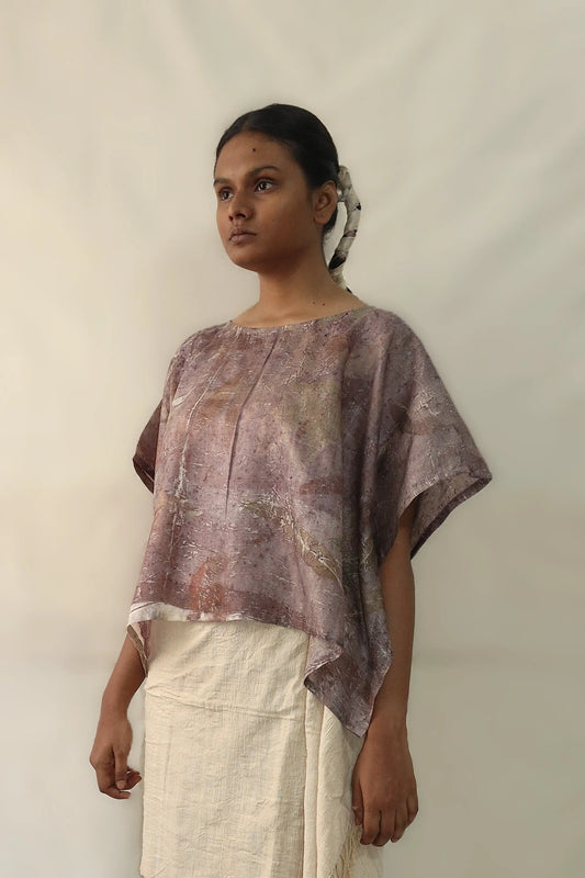 Lilac Road II | Silk Crop Kaftan