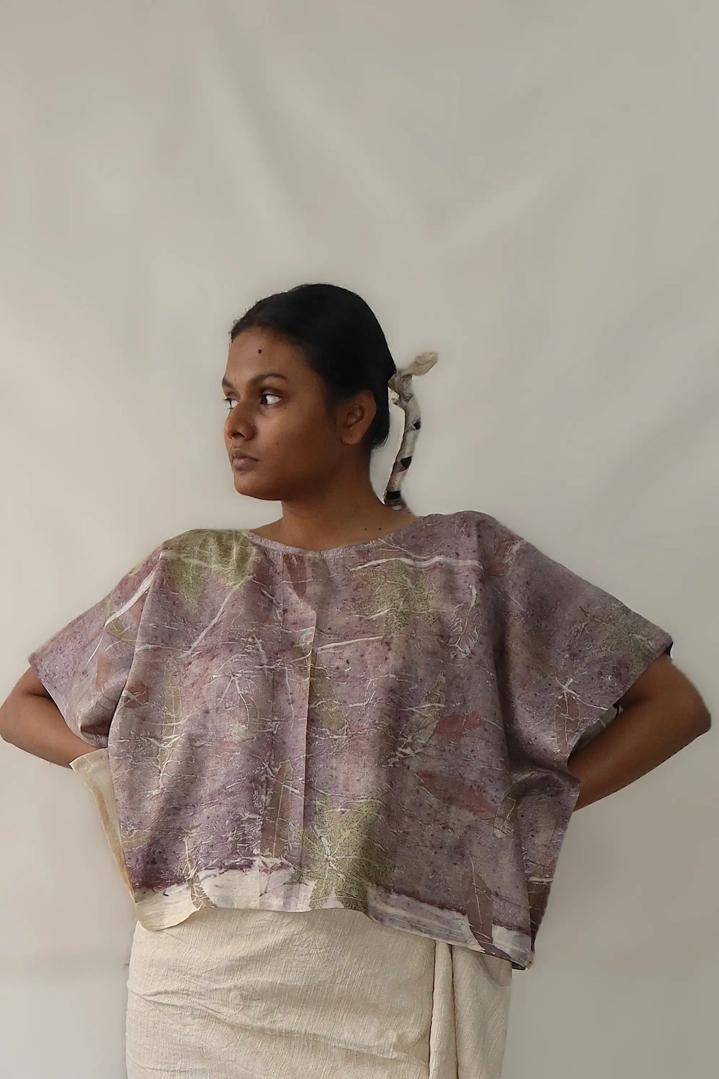 Lilac Road I | Silk Crop Kaftan