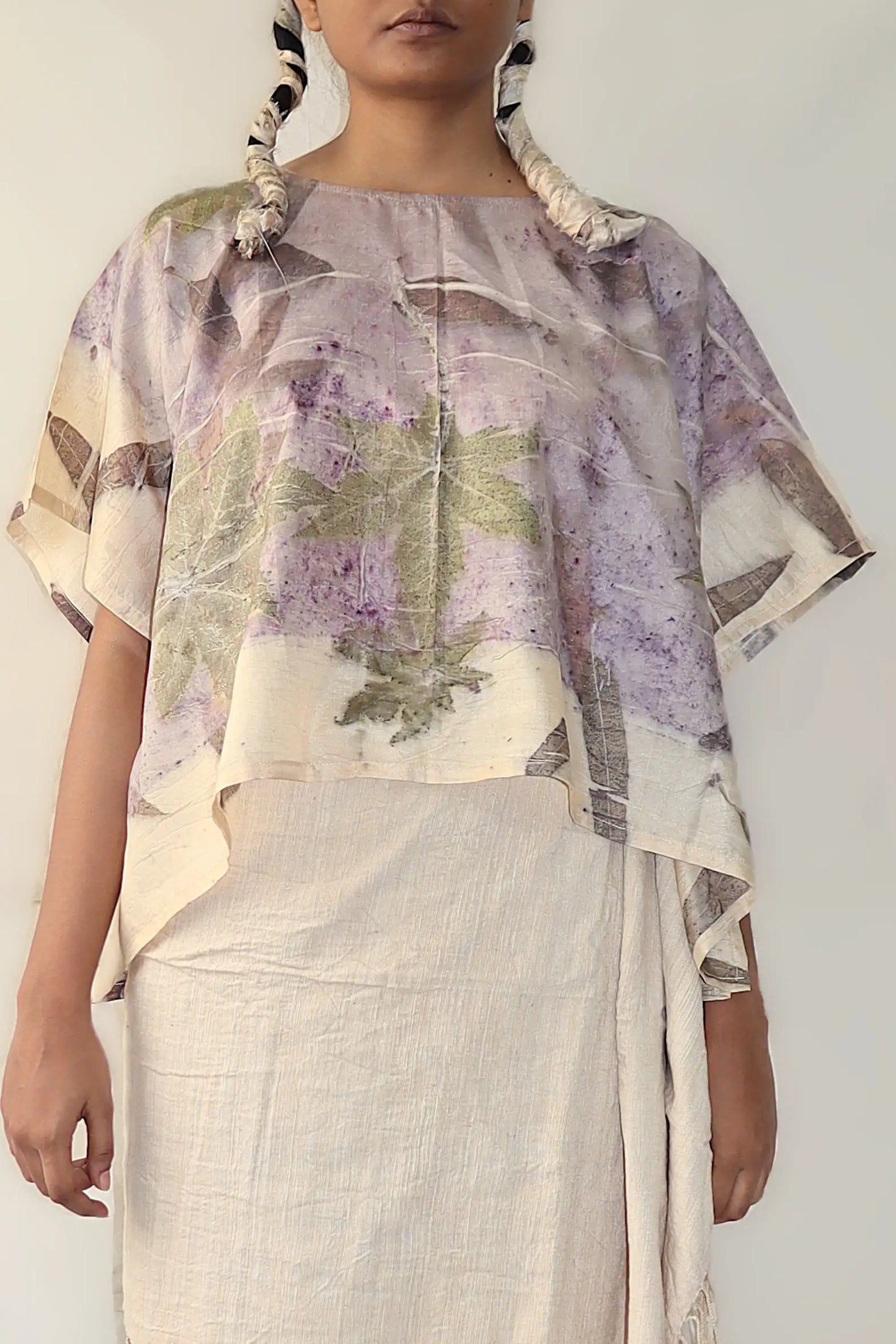 Lilac Road III | Silk Crop Kaftan