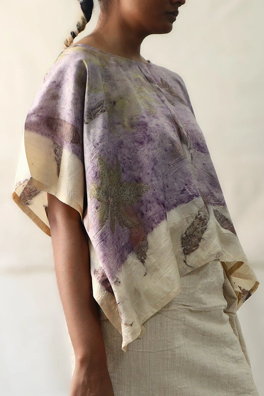 Lilac Road IV | Silk Crop Kaftan