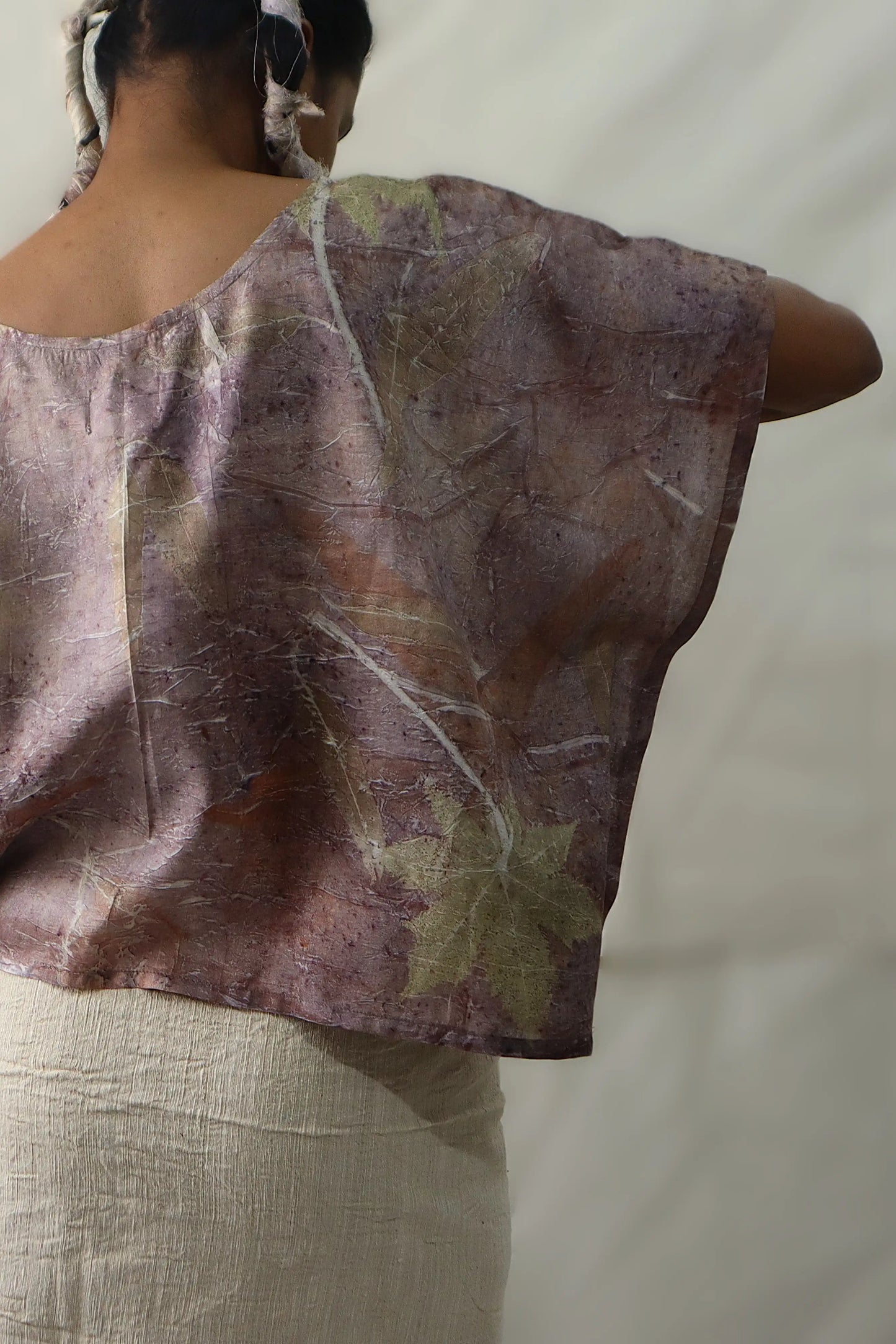 Lilac Road I | Silk Crop Kaftan