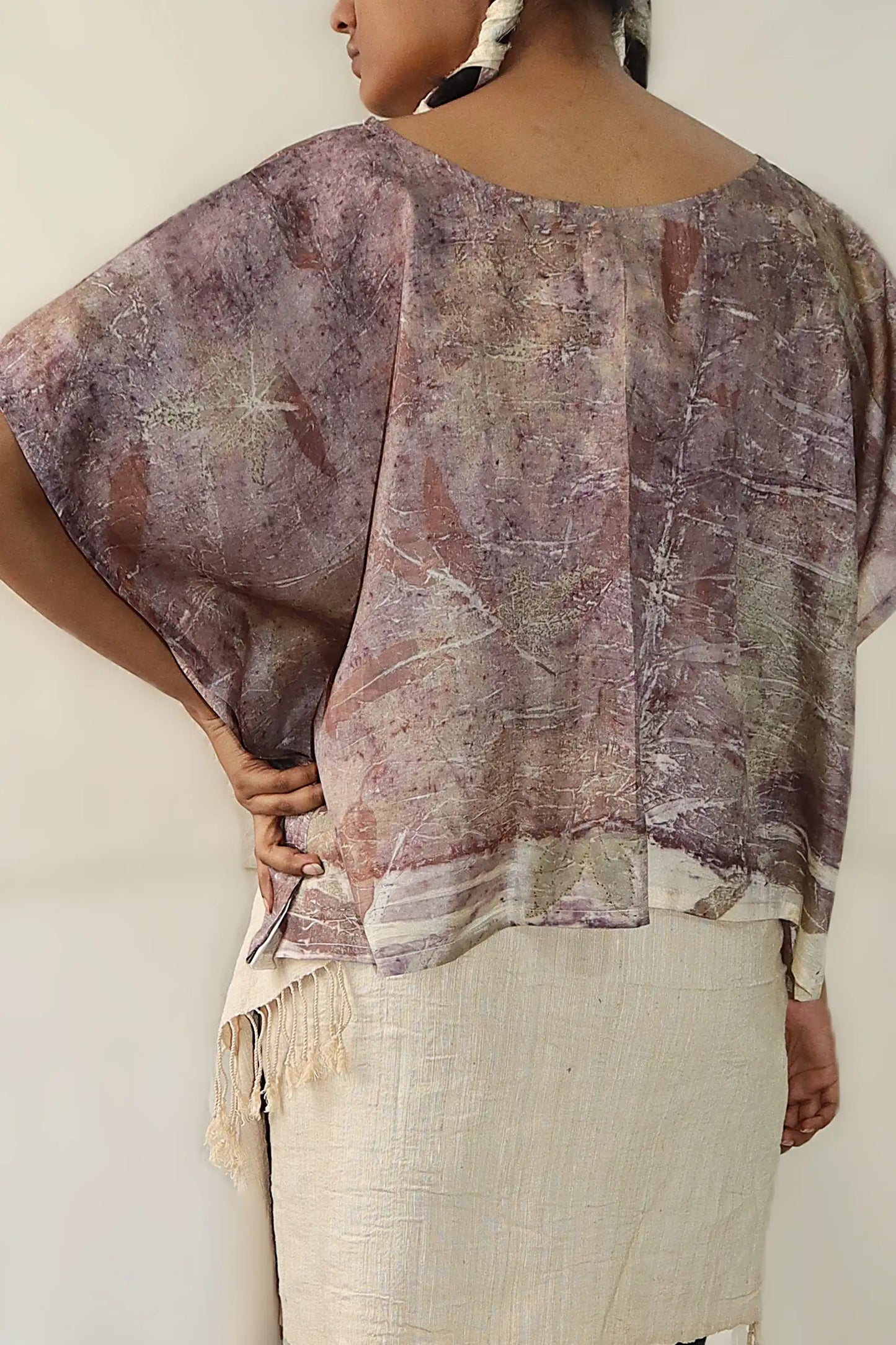 Lilac Road II | Silk Crop Kaftan