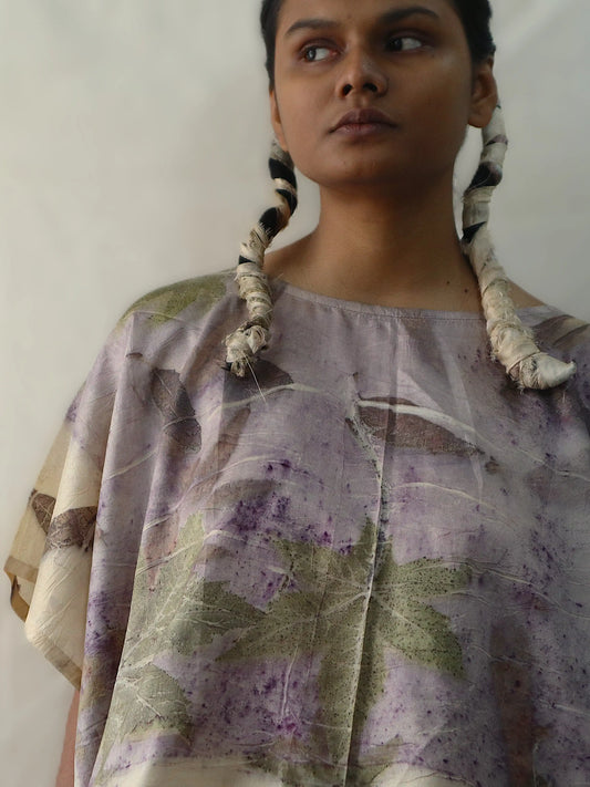 Lilac Road III | Silk Crop Kaftan