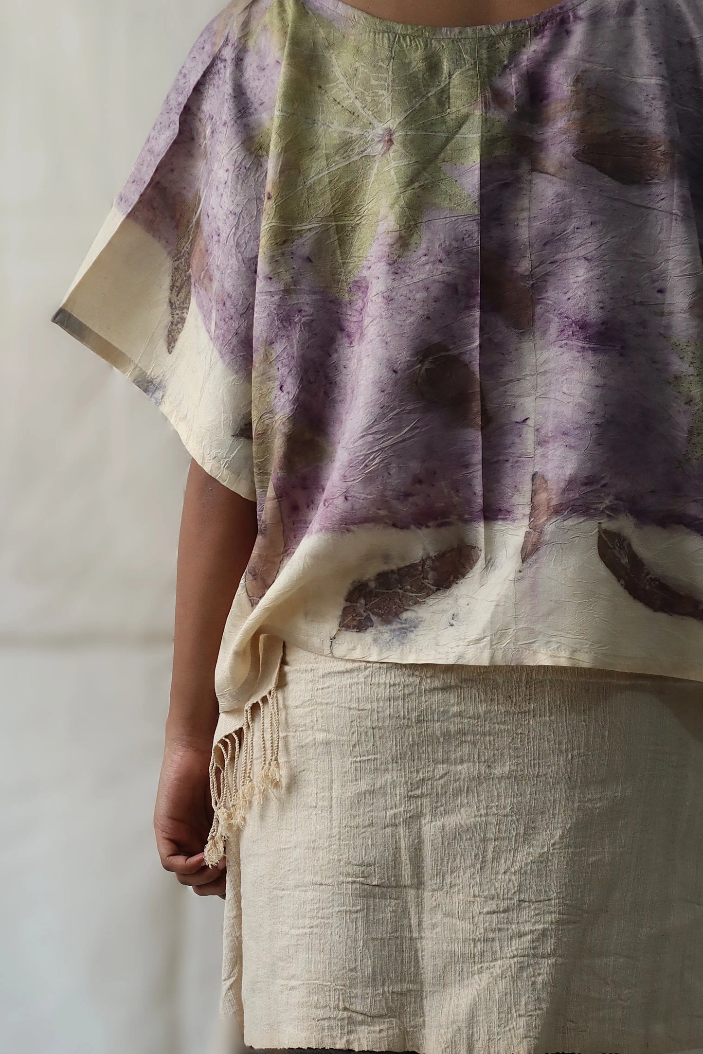 Lilac Road III | Silk Crop Kaftan