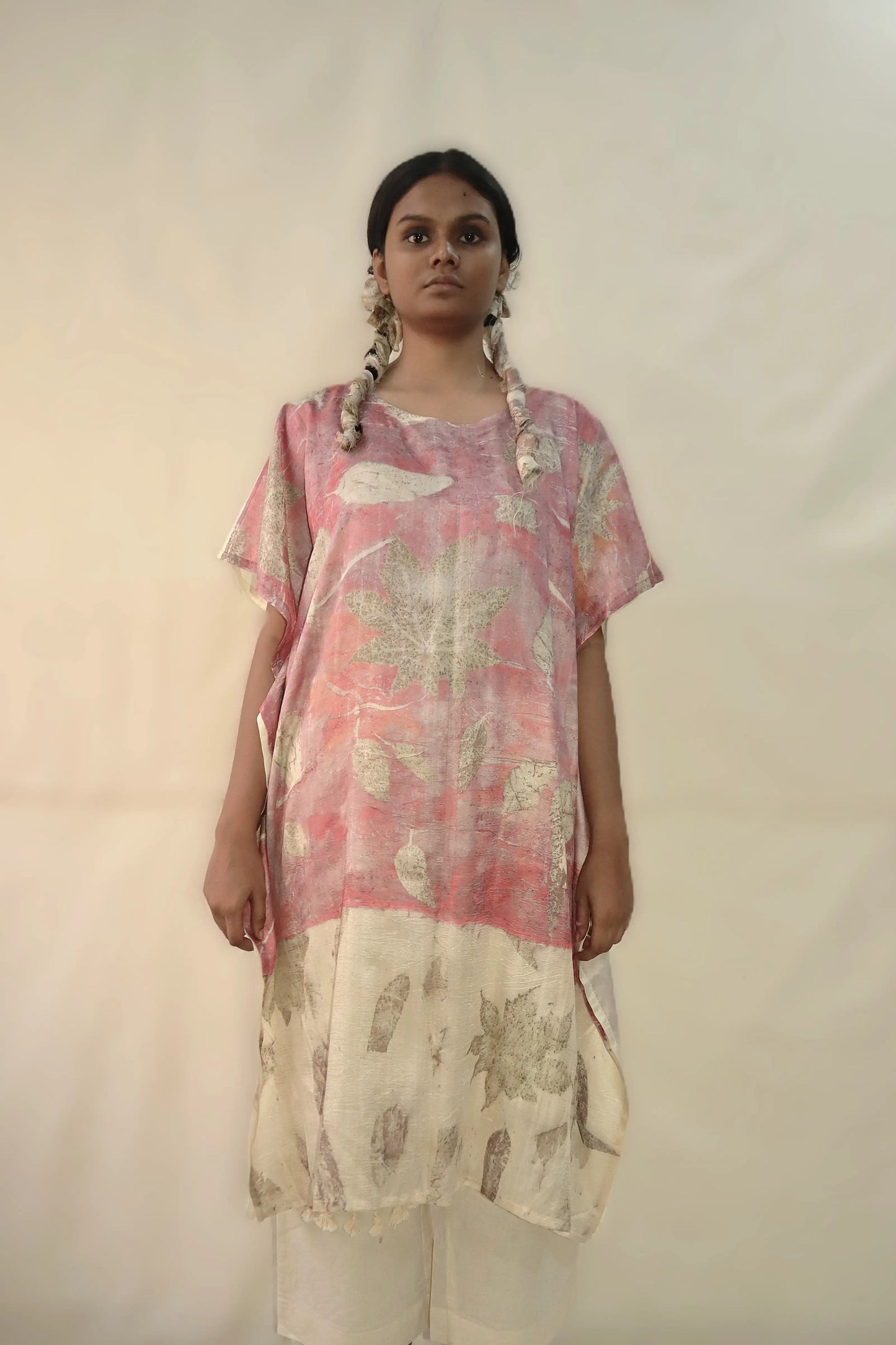 Wild Garden I | Silk Kaftan