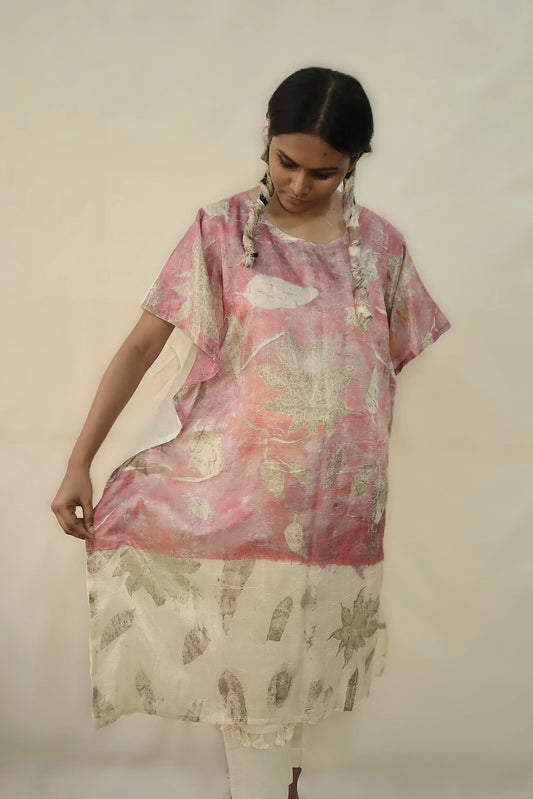 Wild Garden I | Silk Kaftan