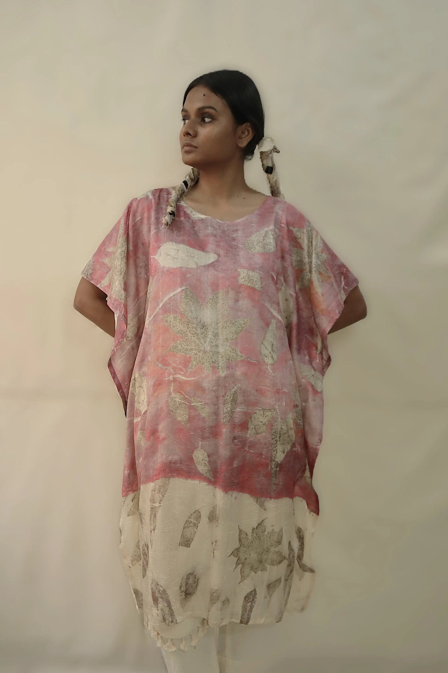 Wild Garden I | Silk Kaftan