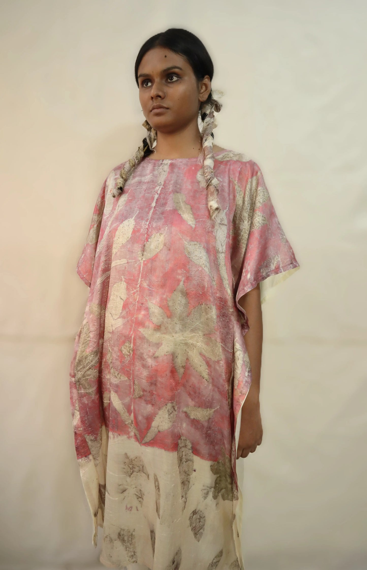 Wild Garden II | Silk Kaftan