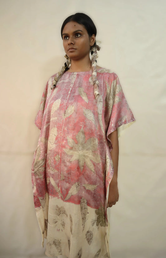 Wild Garden II | Silk Kaftan