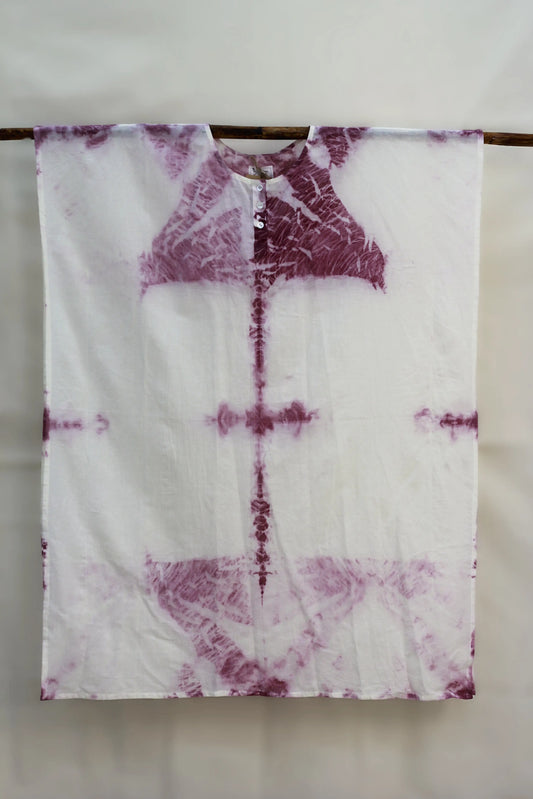 Neeli Gulmohar IV | Cotton Kaftan
