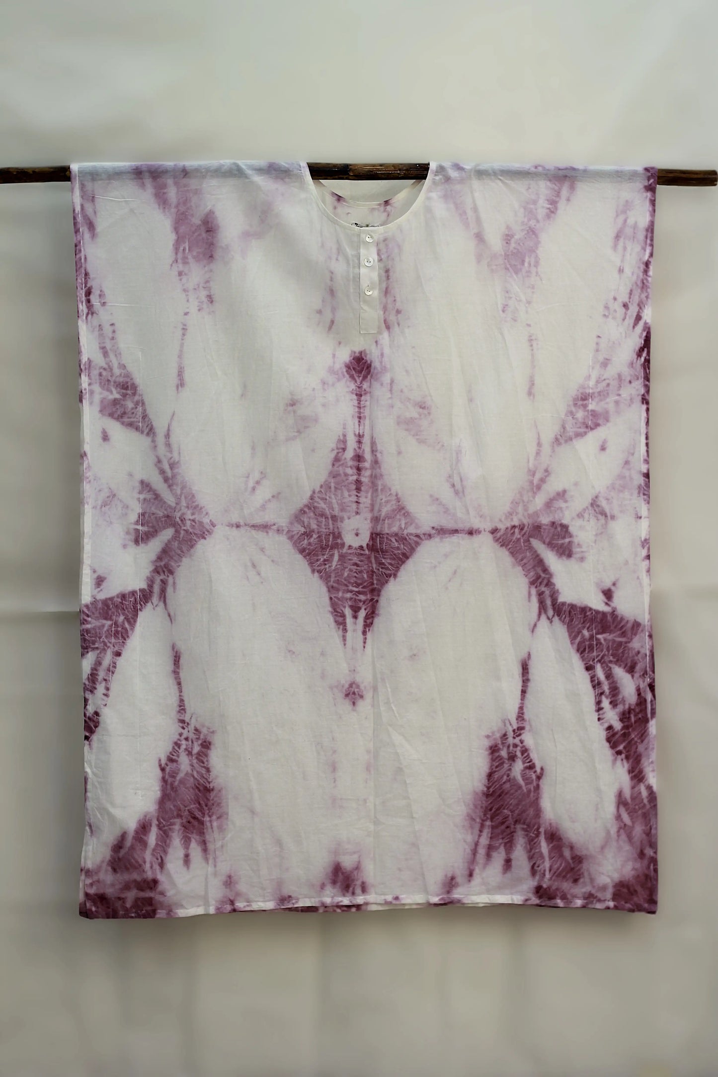 Neeli Gulmohar II | Cotton Kaftan