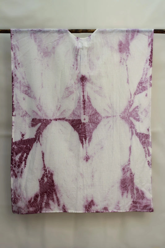 Neeli Gulmohar II | Cotton Kaftan
